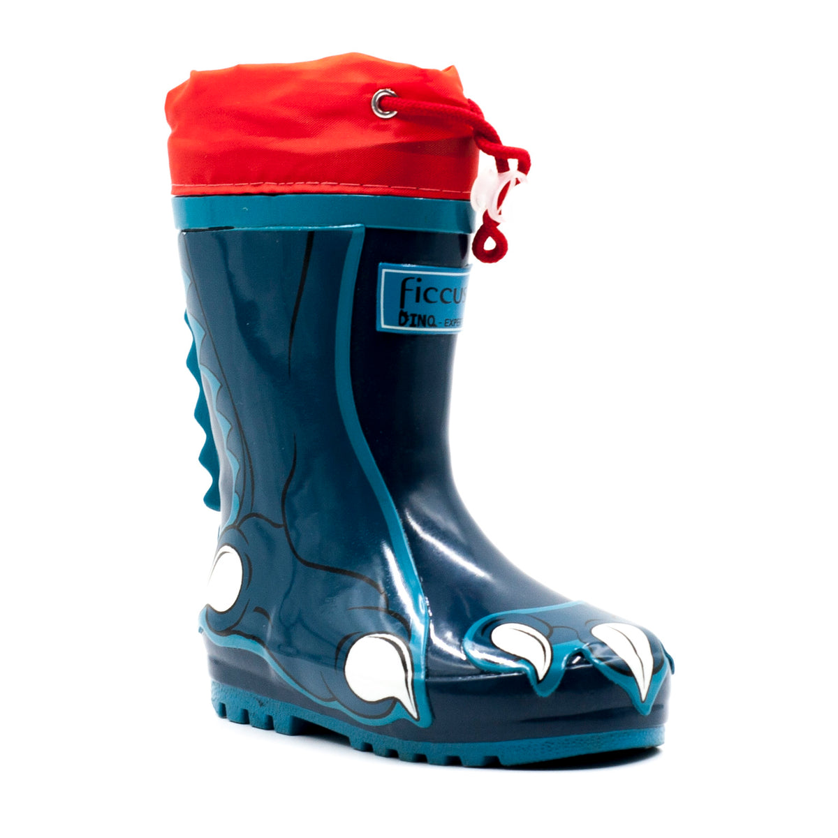 Dino Botas De Agua NiÃ±as Botas De Agua Ficcus Bota De Agua Azul