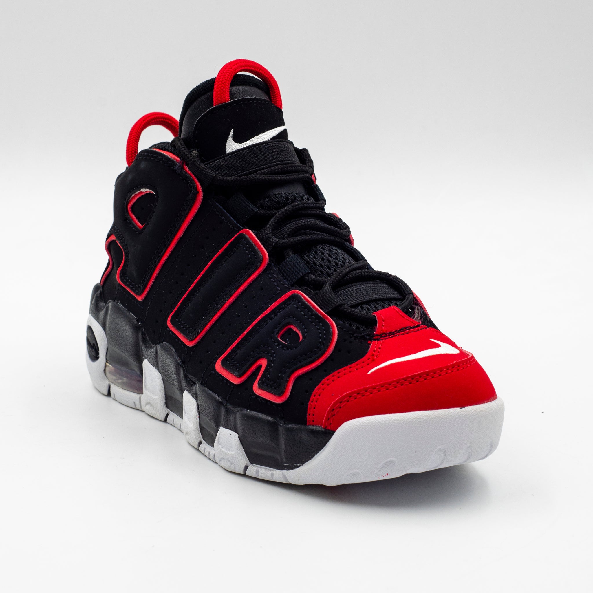 Nike Air More UpTempo Negro Rojo Zapateria Las 3 BBB