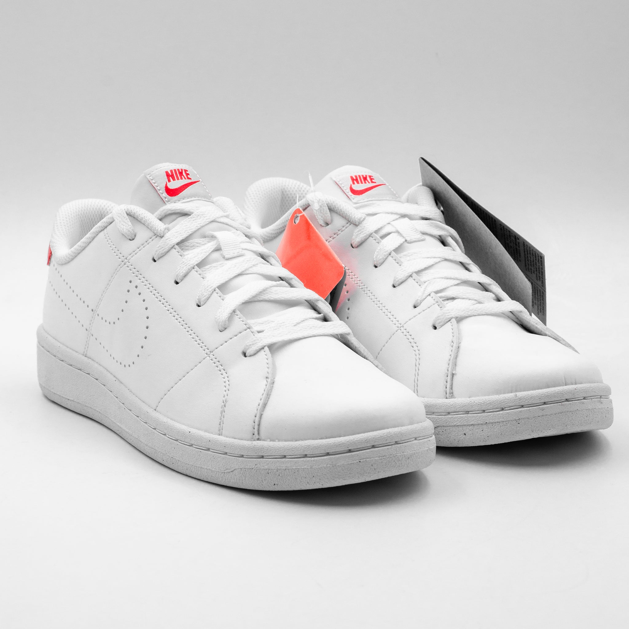 nike court royale white red