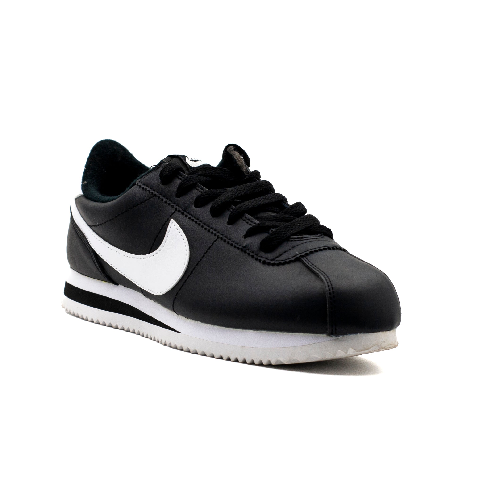 Nike Cortez Basic Leather Black White Zapatillas Hombre Casual – Zapateria  Las 3 BBB