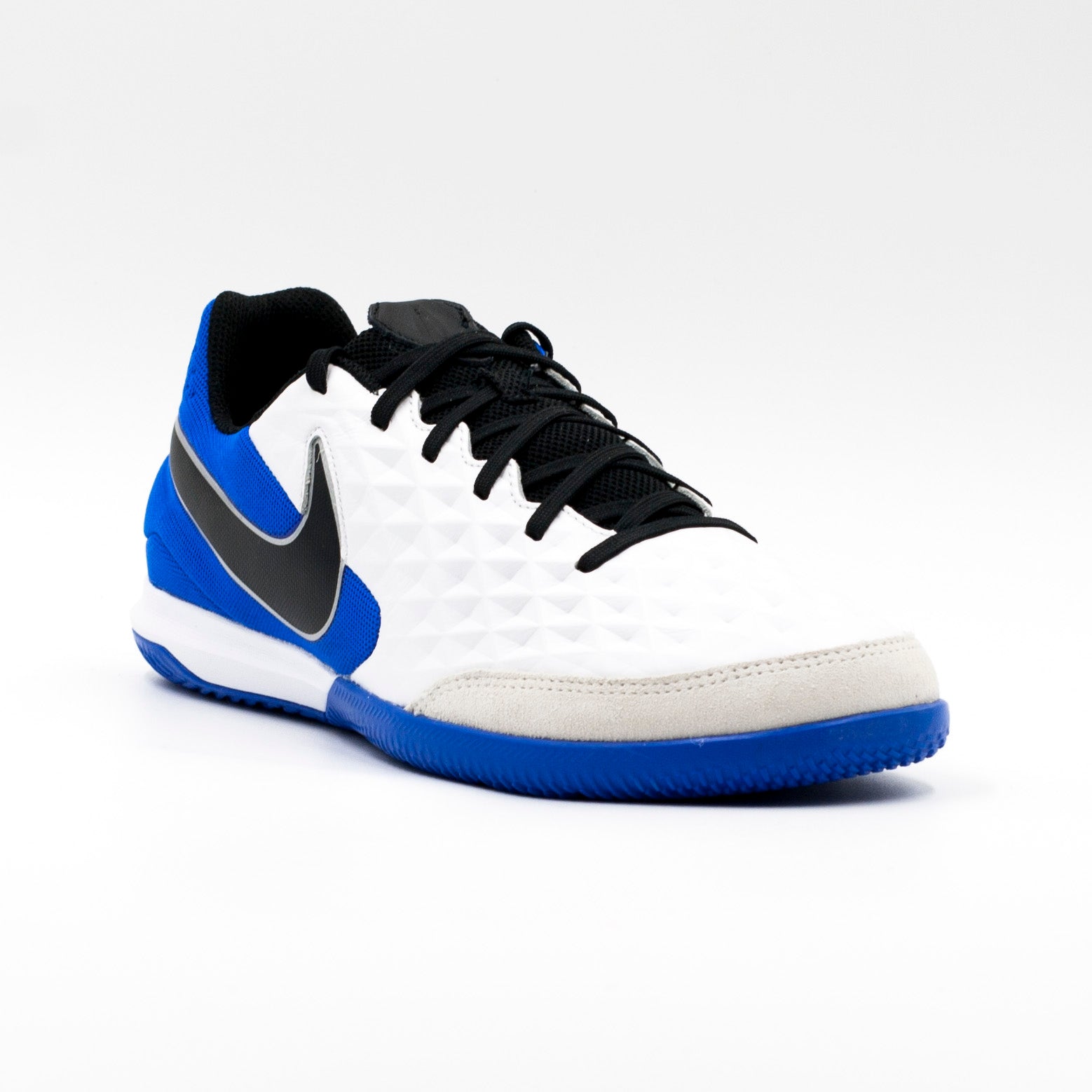 Nike Tiempo Legend 8 Academy IC White Blue Black Zapatillas Hombre