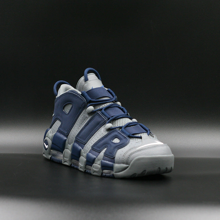 Nike Air More Uptempo '96 Cool Grey White Midnight Navy Zapatillas Hombre Casual